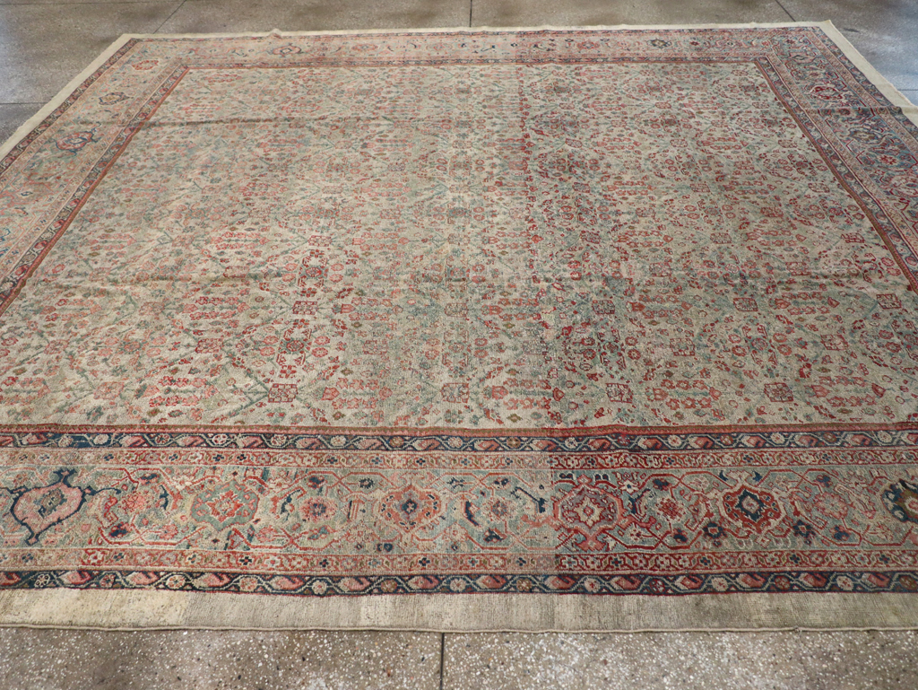Antique Persian Mahal Carpet, No.10266 - Gss