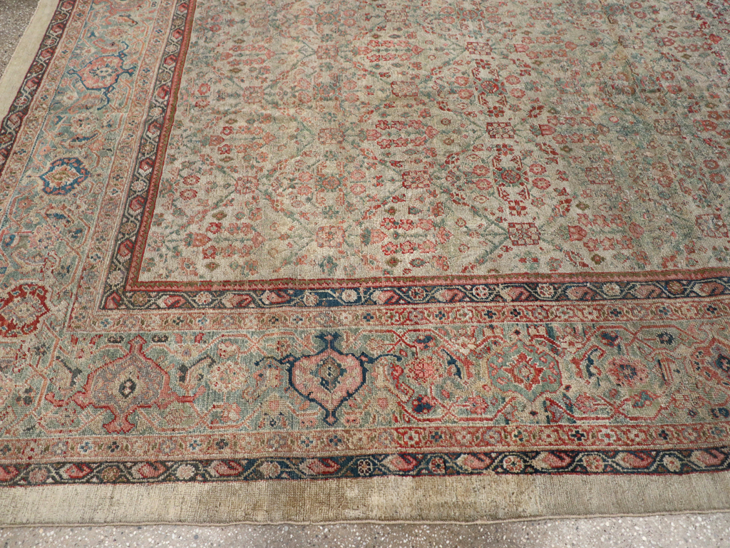 Antique Persian Mahal Carpet, No.10266 - Gss