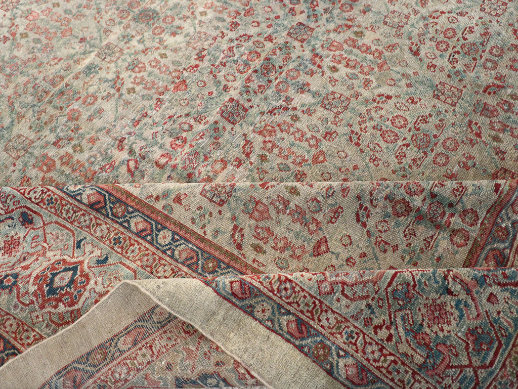 Antique Persian Mahal Carpet, No.10266 - Gss