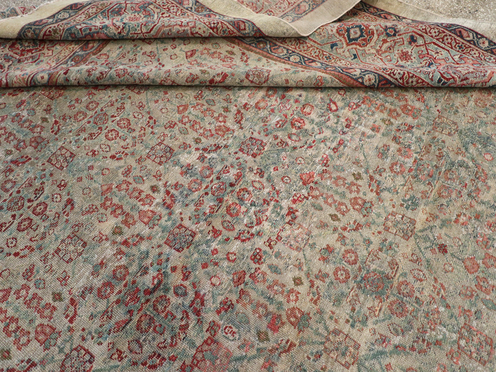 Antique Persian Mahal Carpet, No.10266 - Gss