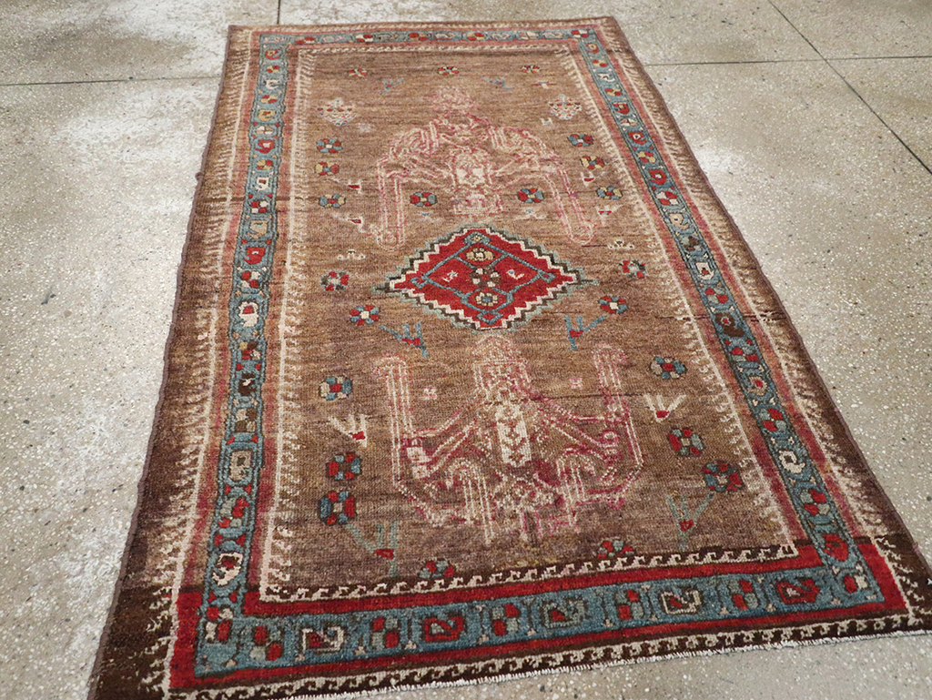 Antique Persian Kurdish Rug, No.10272 - Gss