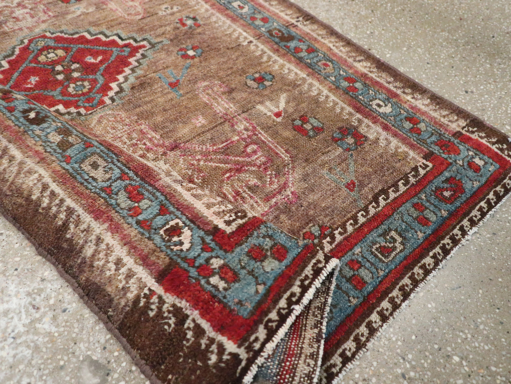 Antique Persian Kurdish Rug, No.10272 - Gss