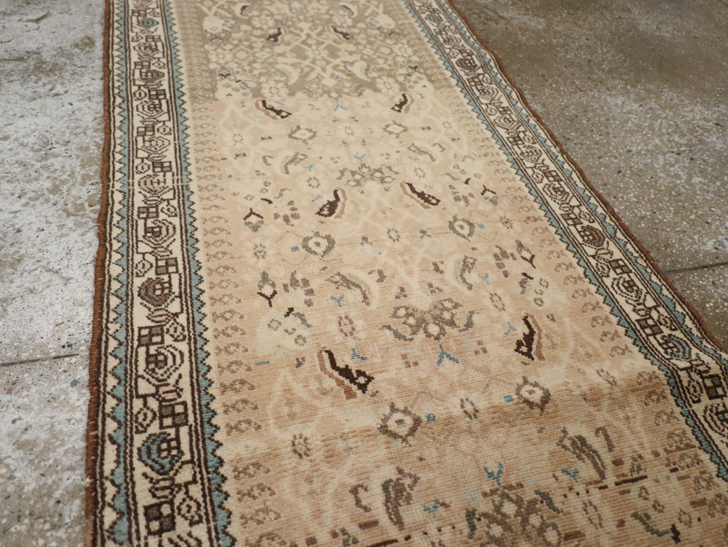 Antique Persian Malayer Runner, No.10307 - Gss