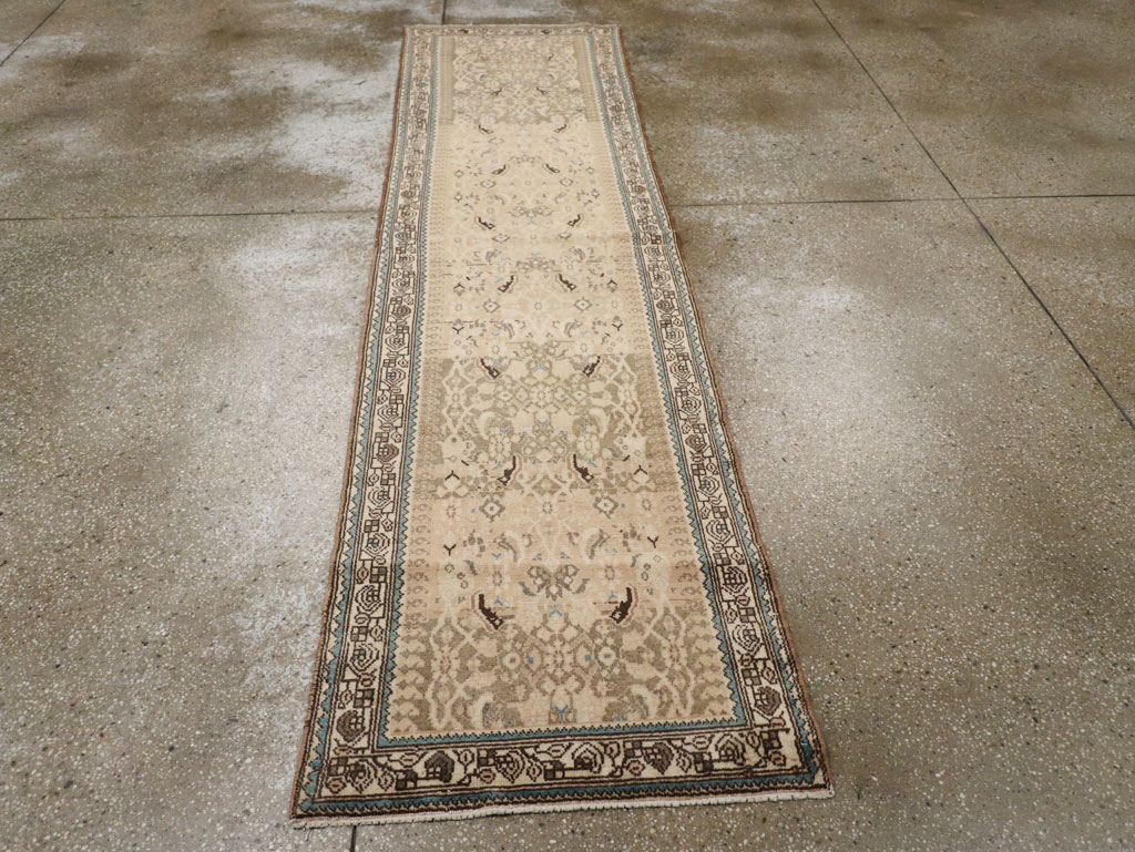 Antique Persian Malayer Runner, No.10307 - Gss