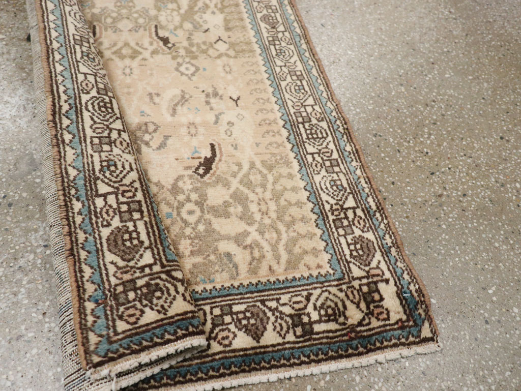 Antique Persian Malayer Runner, No.10307 - Gss