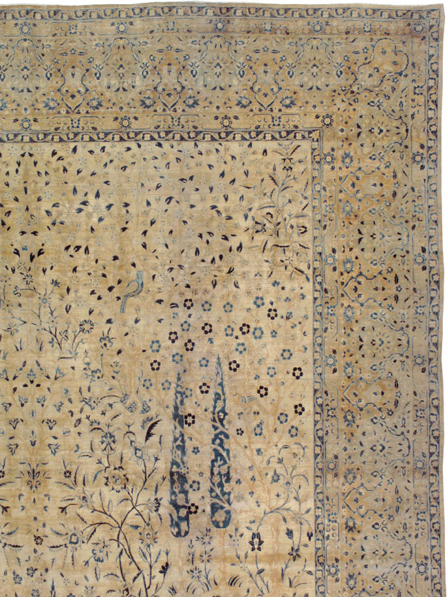 Antique Persian Lavar Kerman Carpet, No.10404 - Gss