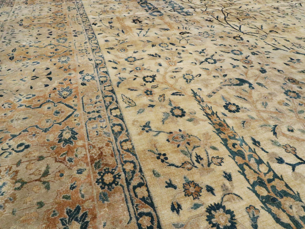 Antique Persian Lavar Kerman Carpet, No.10404 - Gss