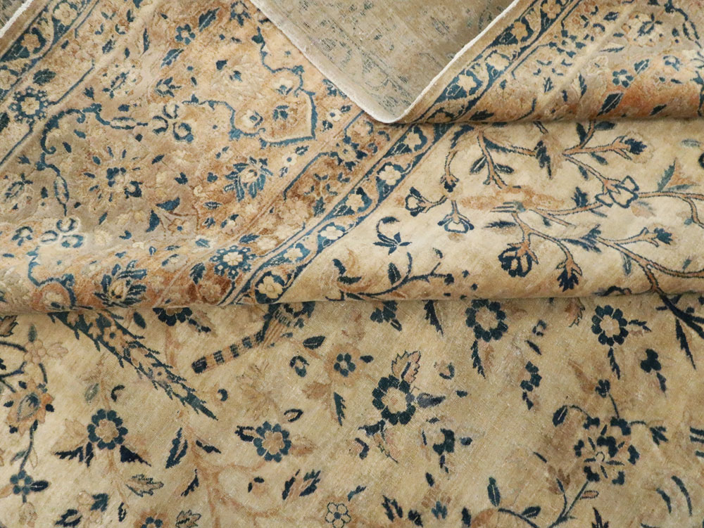 Antique Persian Lavar Kerman Carpet, No.10404 - Gss