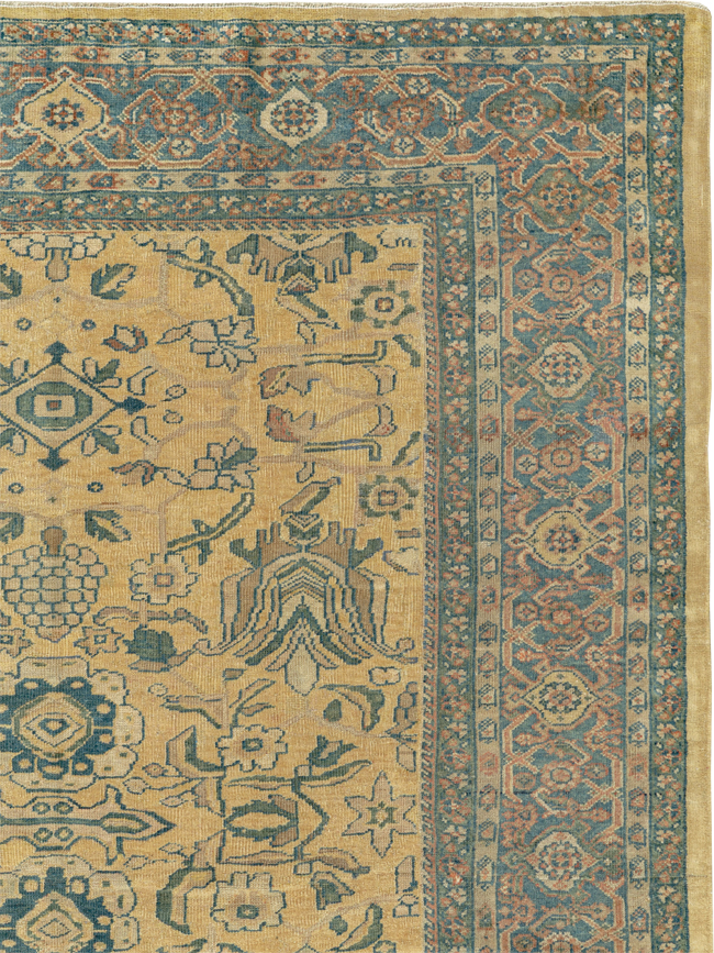 Antique Persian Mahal Gallery Carpet, No.10437 - Gss
