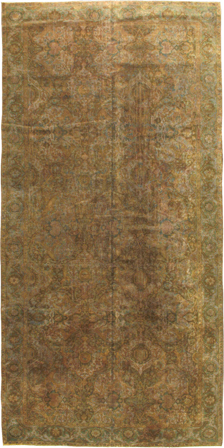 Antique Indian Lahore Carpet, No.10460 - Gss