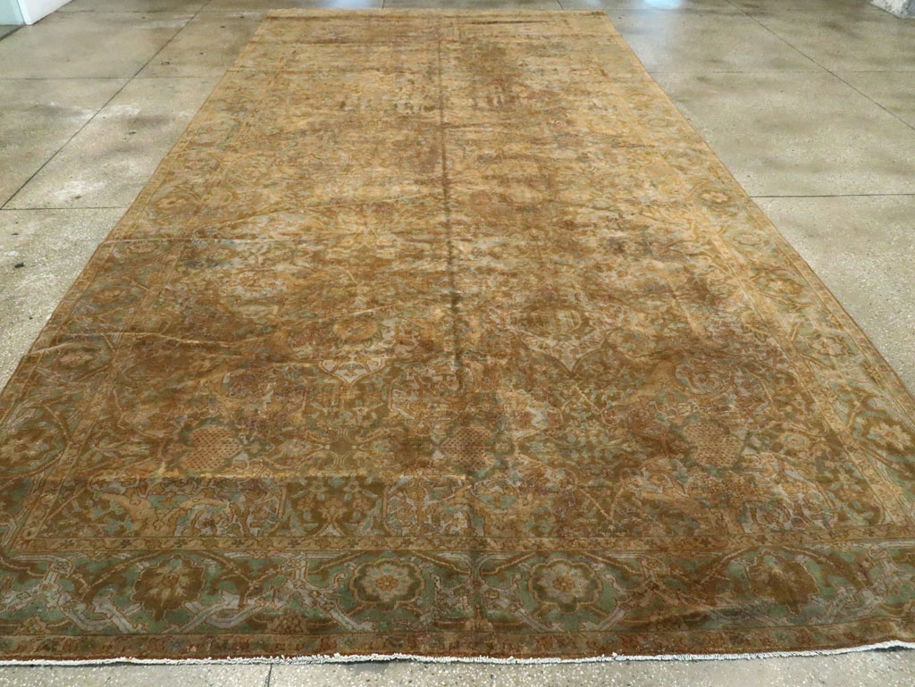 Antique Indian Lahore Carpet, No.10460 - Gss