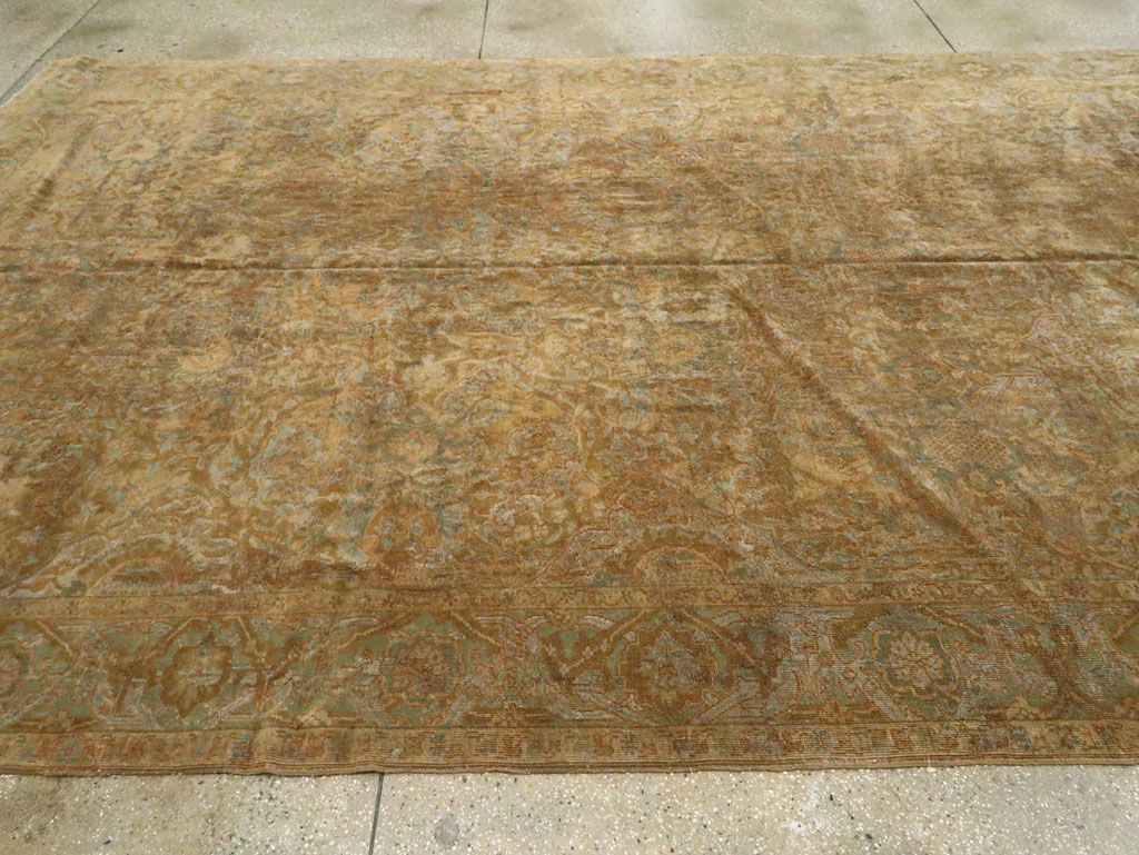 Antique Indian Lahore Carpet, No.10460 - Gss