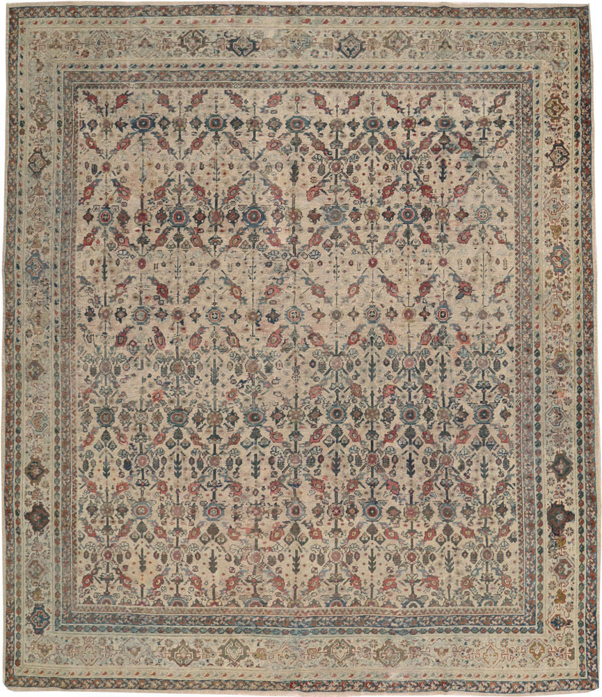 Antique Persian Mahal Carpet, No.10494 - Gss