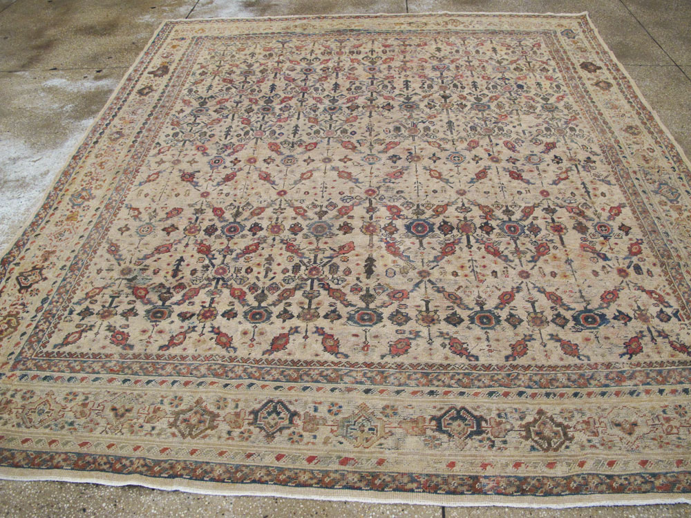 Antique Persian Mahal Carpet, No.10494 - Gss