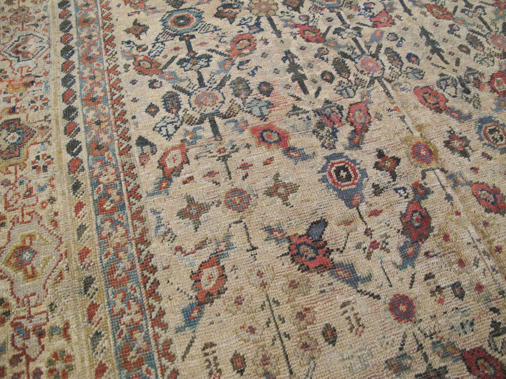 Antique Persian Mahal Carpet, No.10494 - Gss