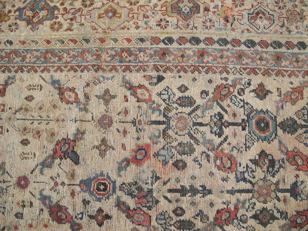 Antique Persian Mahal Carpet, No.10494 - Gss