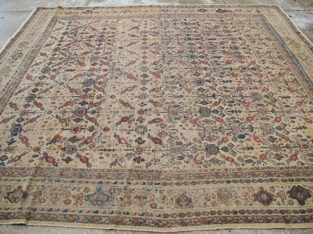Antique Persian Mahal Carpet, No.10494 - Gss