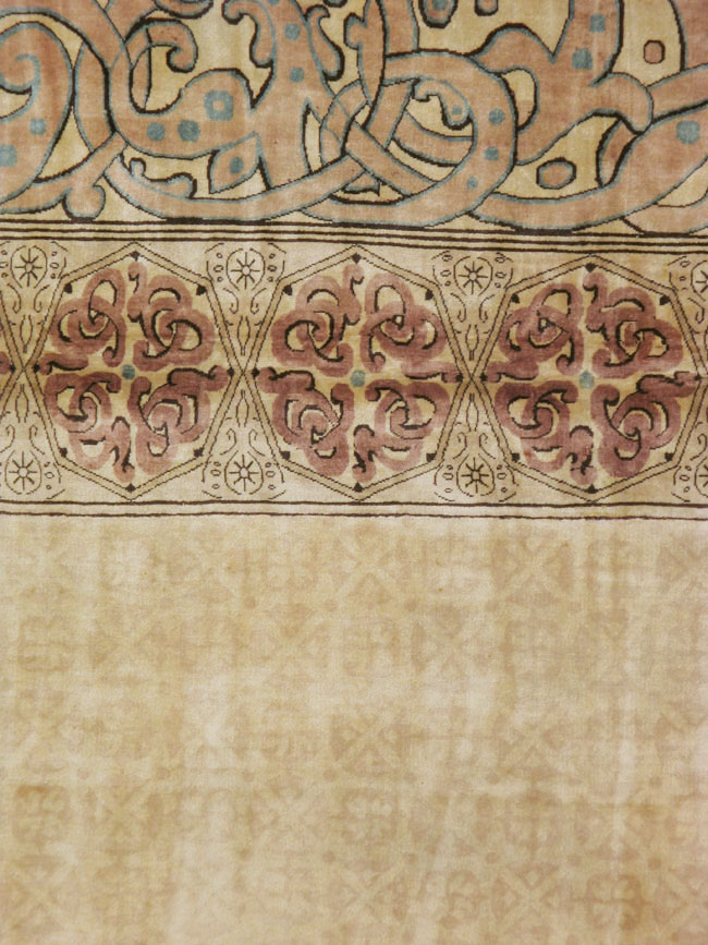 Antique Indian Lahore Carpet, No.10556 - Gss