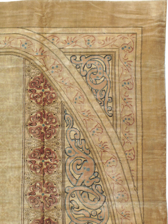 Antique Indian Lahore Carpet, No.10556 - Gss