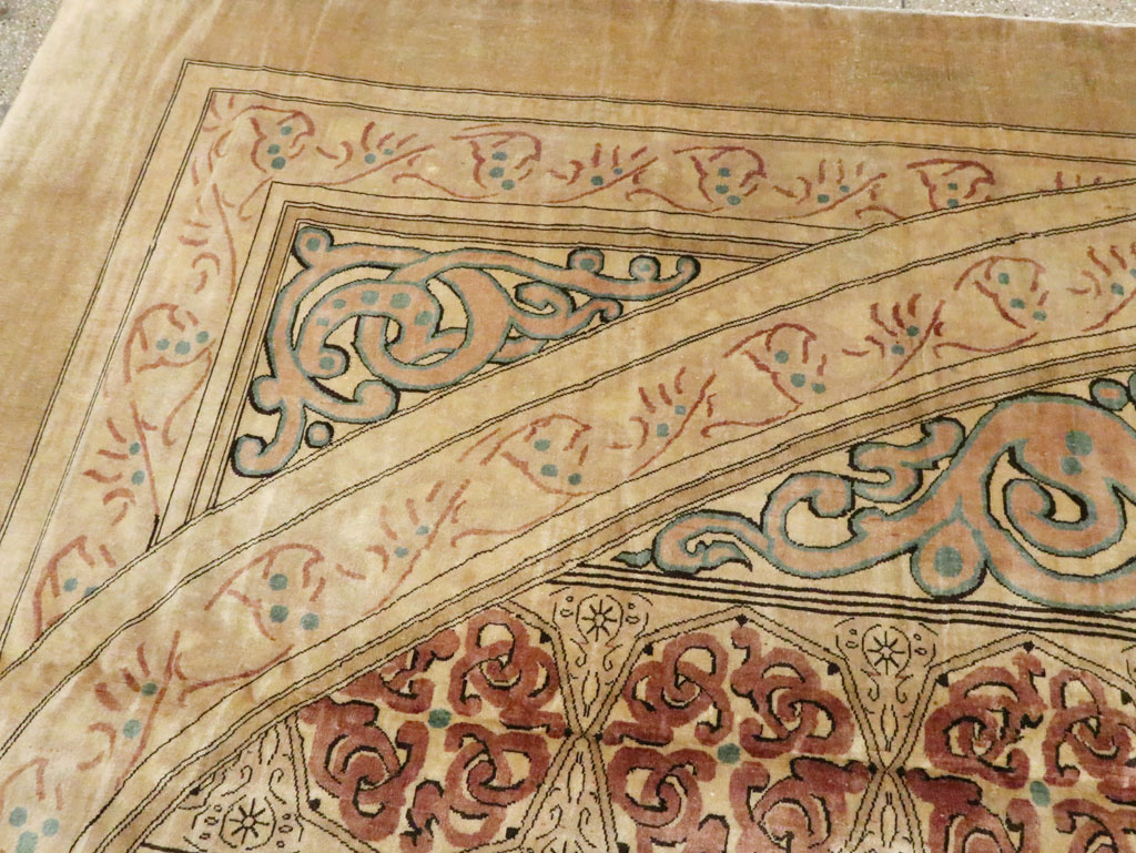 Antique Indian Lahore Carpet, No.10556 - Gss
