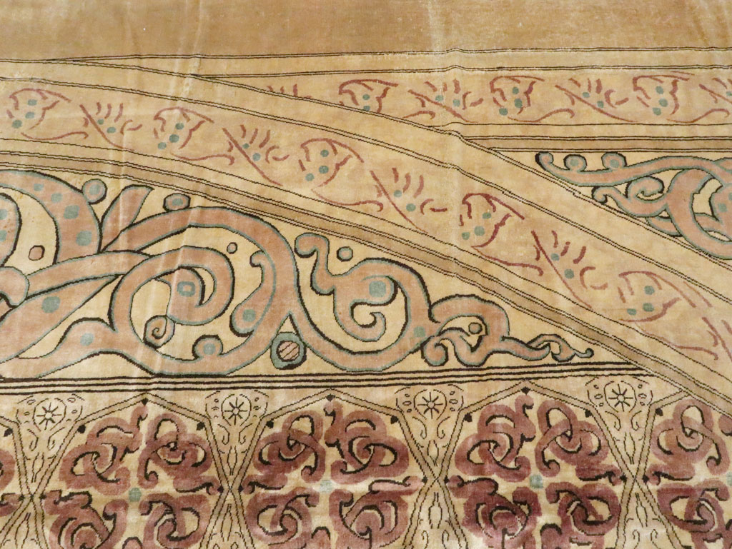 Antique Indian Lahore Carpet, No.10556 - Gss