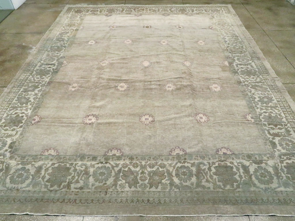 Antique Indian Amritsar Carpet, No.10581 - Gss