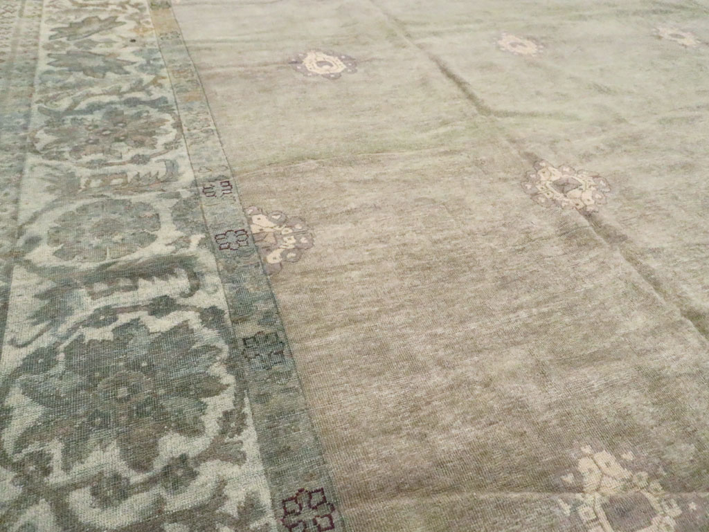 Antique Indian Amritsar Carpet, No.10581 - Gss