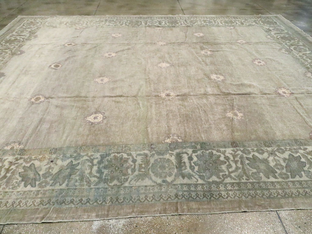 Antique Indian Amritsar Carpet, No.10581 - Gss