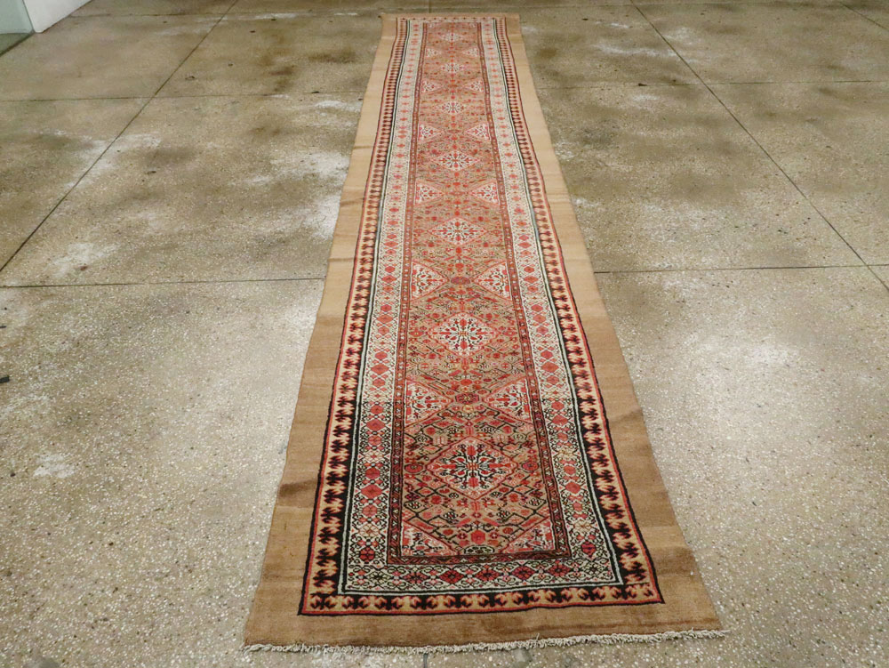 Antique Persian Serab Runner, No.10616 - Gss