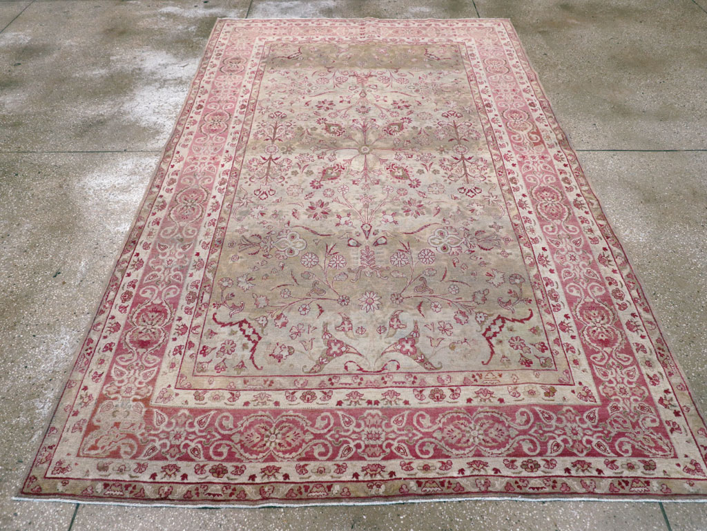 Antique Persian Lavar Kerman Carpet, No.10636 - Gss