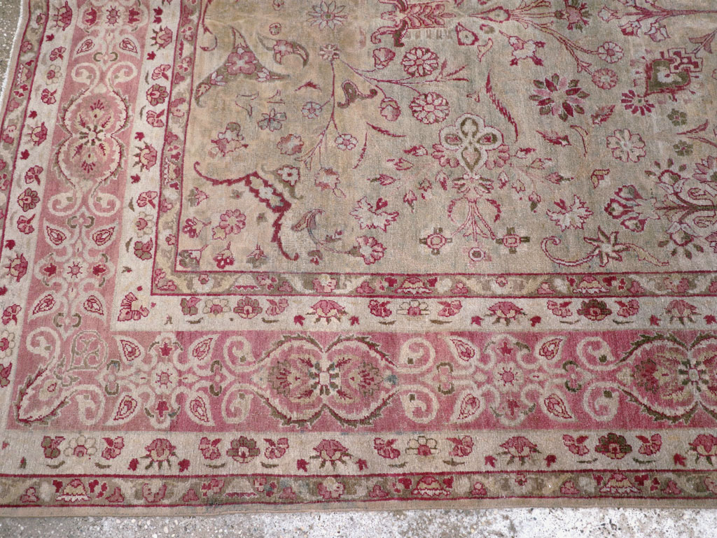 Antique Persian Lavar Kerman Carpet, No.10636 - Gss