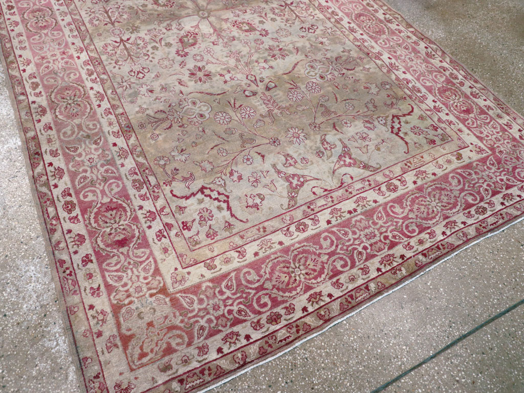 Antique Persian Lavar Kerman Carpet, No.10636 - Gss