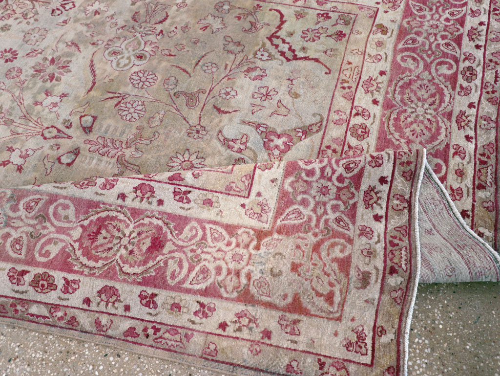 Antique Persian Lavar Kerman Carpet, No.10636 - Gss