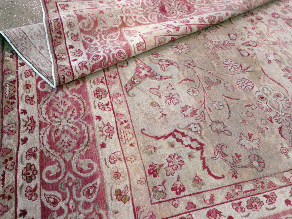 Antique Persian Lavar Kerman Carpet, No.10636 - Gss