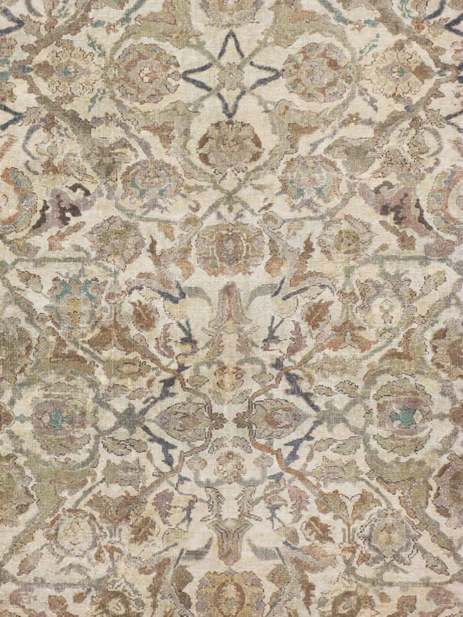 Antique Indian Amritsar Long and Narrow Carpet, No.10643 - Gss