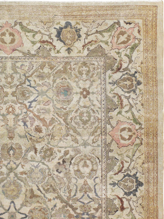 Antique Indian Amritsar Long and Narrow Carpet, No.10643 - Gss