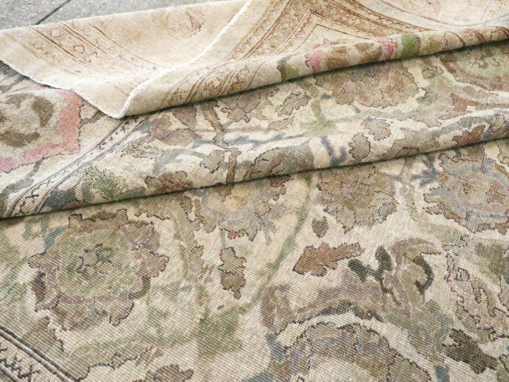 Antique Indian Amritsar Long and Narrow Carpet, No.10643 - Gss