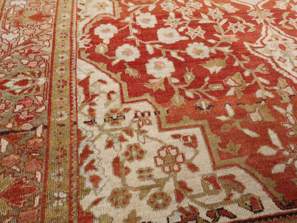 Antique Sarouk Fereghan Rug, No.10667 - Gss