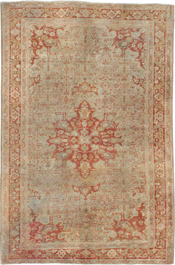 Antique Sarouk Farahan Rug, No.10669 - Gss