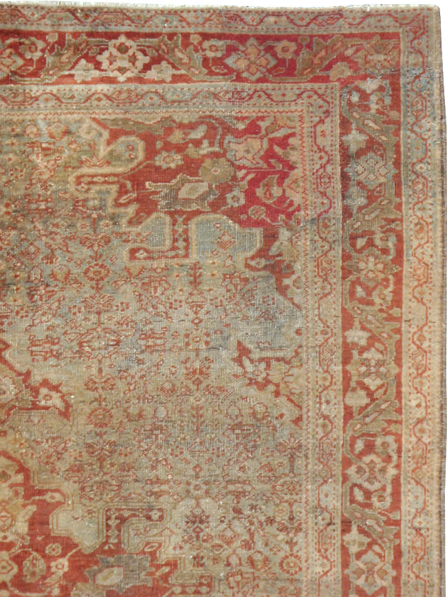 Antique Sarouk Farahan Rug, No.10669 - Gss