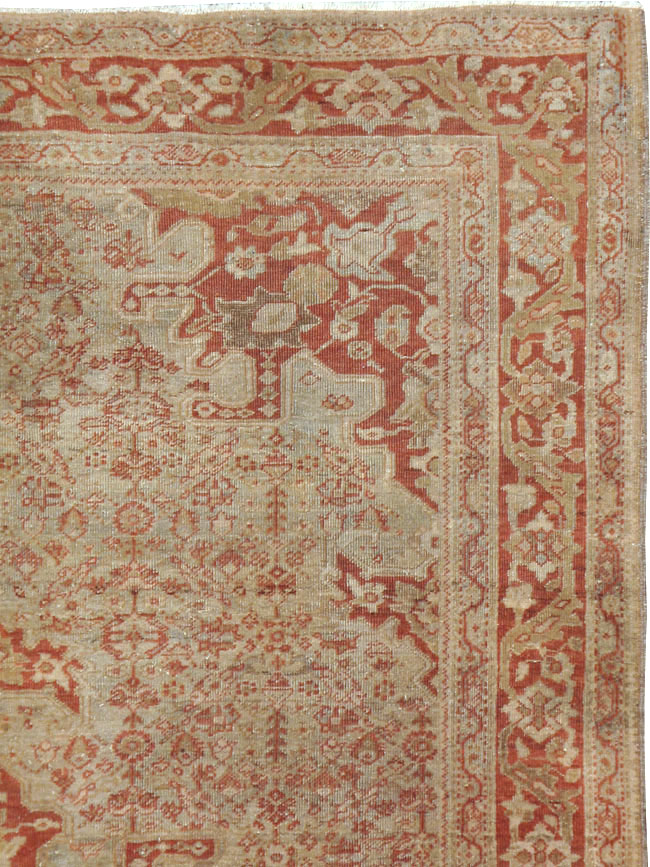 Antique Sarouk Farahan Rug, No.10669 - Gss