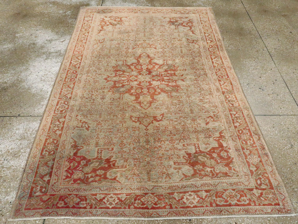Antique Sarouk Farahan Rug, No.10669 - Gss