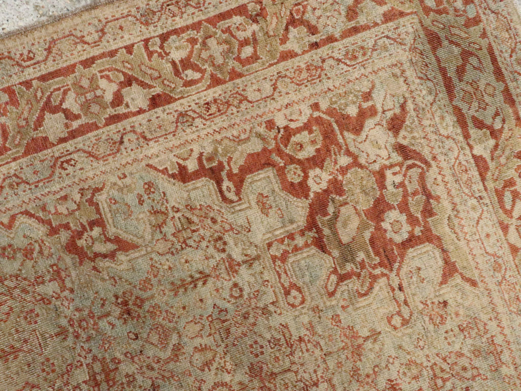 Antique Sarouk Farahan Rug, No.10669 - Gss