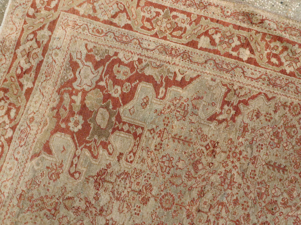 Antique Sarouk Farahan Rug, No.10669 - Gss