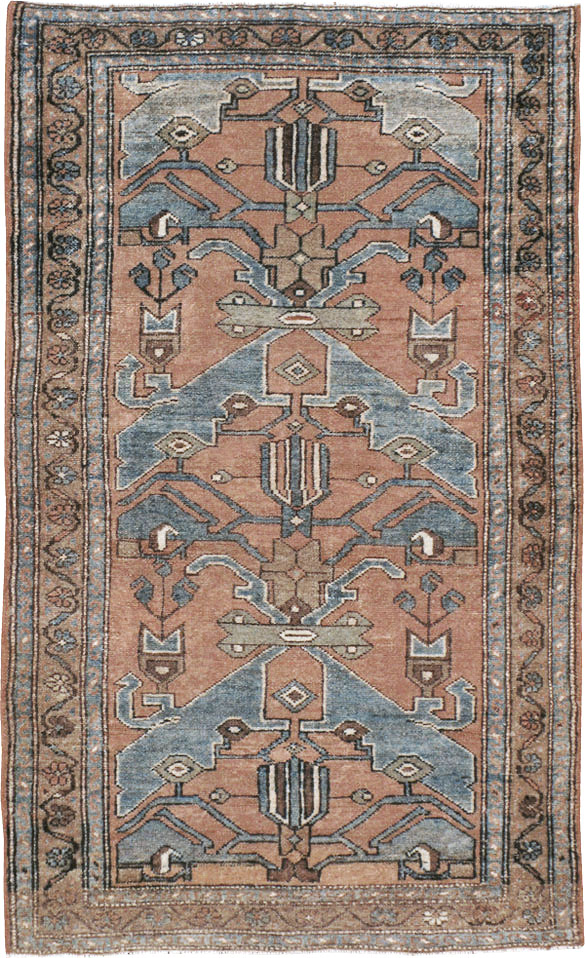 Antique Persian Malayer Rug, No.10742 - Gss
