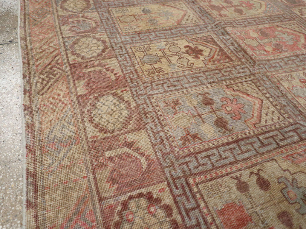 Antique East Turkestan Khotan Gallery Carpet, No.10772 - Gss