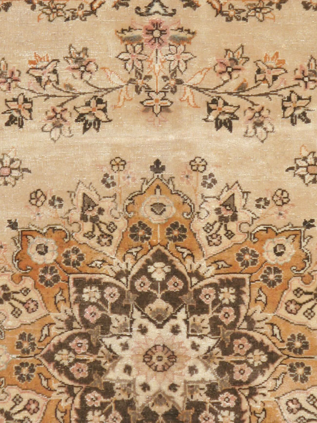 Antique Persian Tabriz Square Carpet, No.10795 - Gss