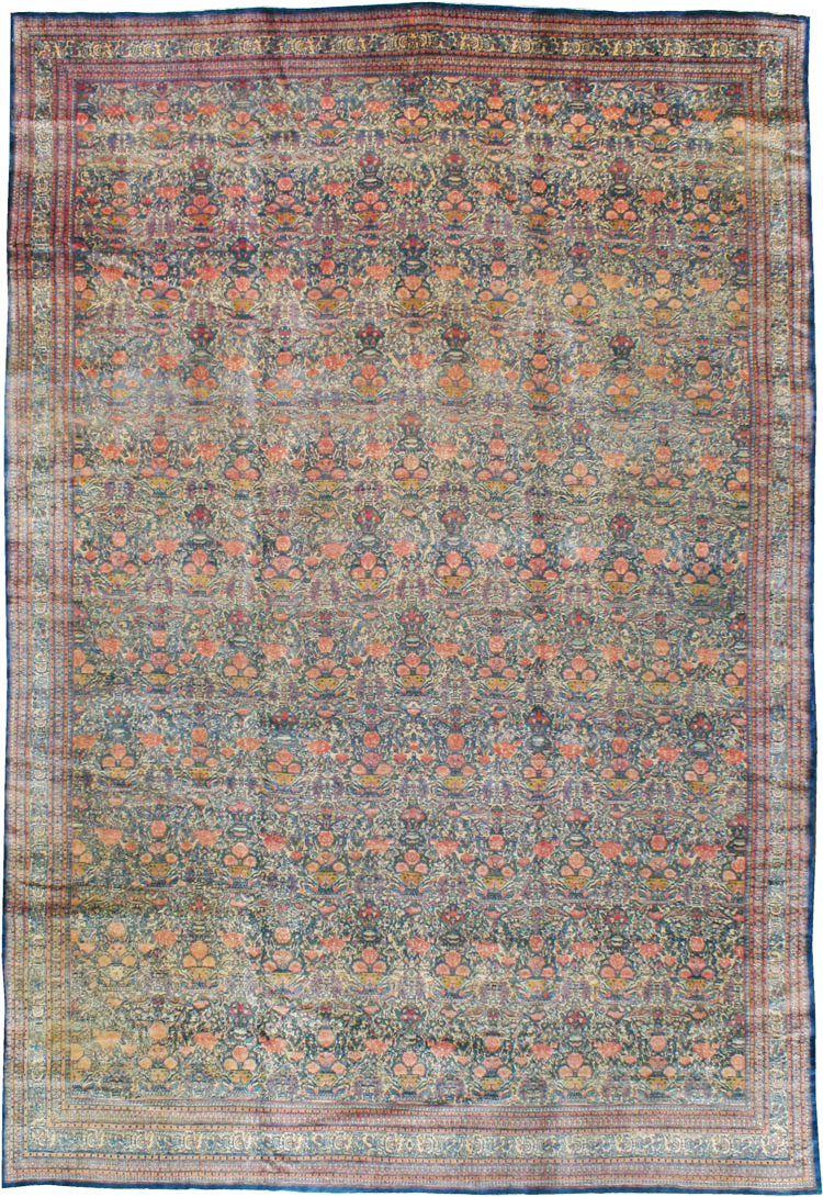 Antique Persian Tehran Carpet, No.10812 - Gss