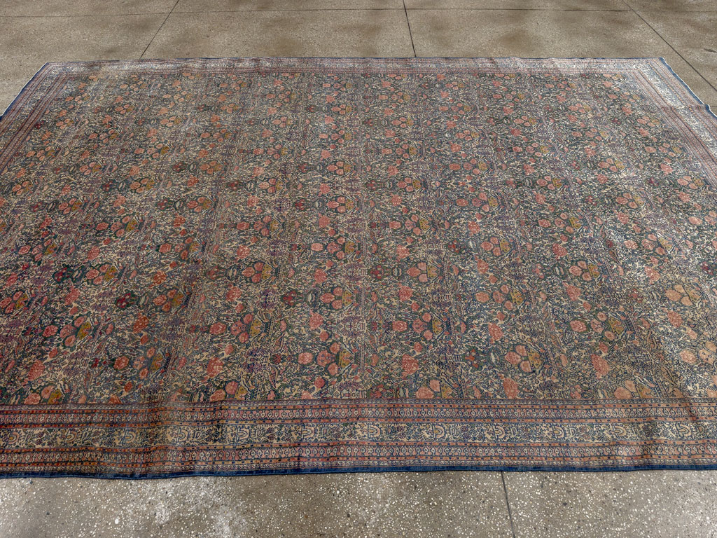 Antique Persian Tehran Carpet, No.10812 - Gss