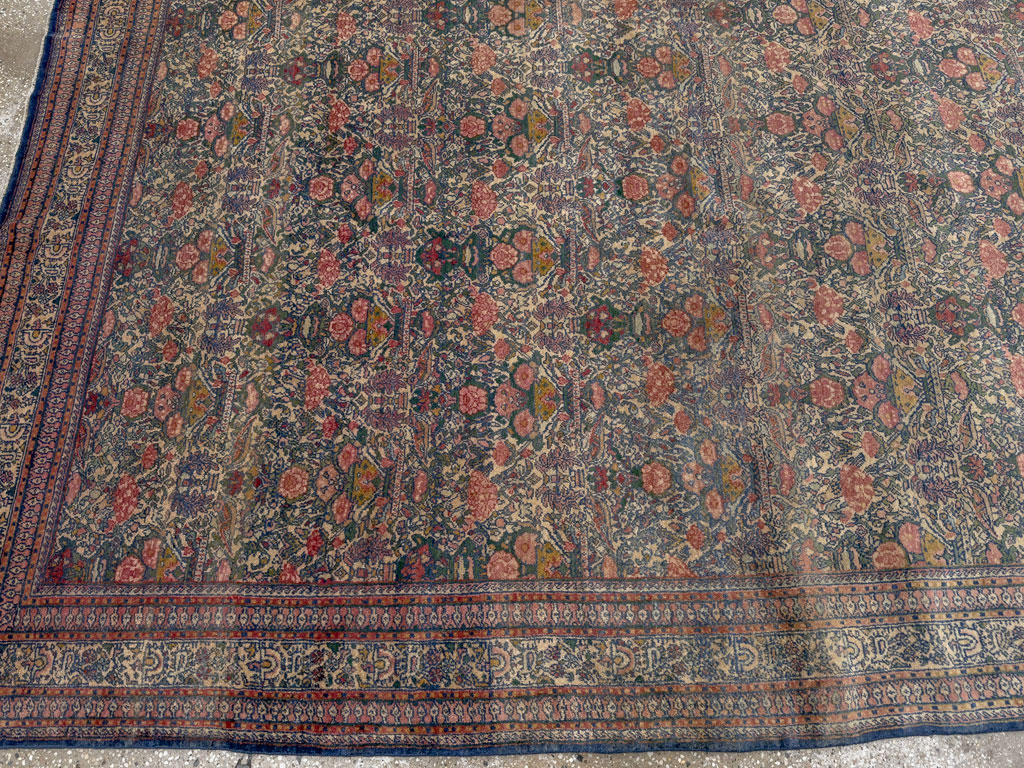 Antique Persian Tehran Carpet, No.10812 - Gss